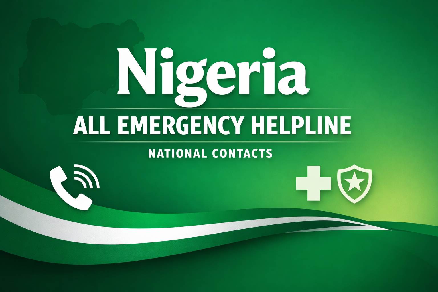 Nigeria All Emergency Helpline Numbers List: National Contacts