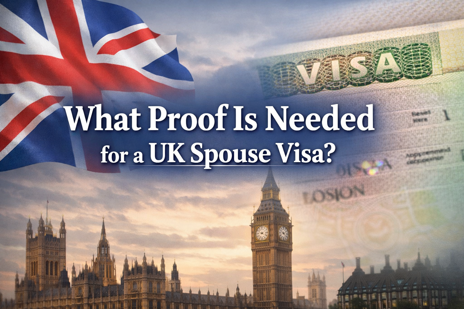 What Proof Is Needed for a UK Spouse Visa